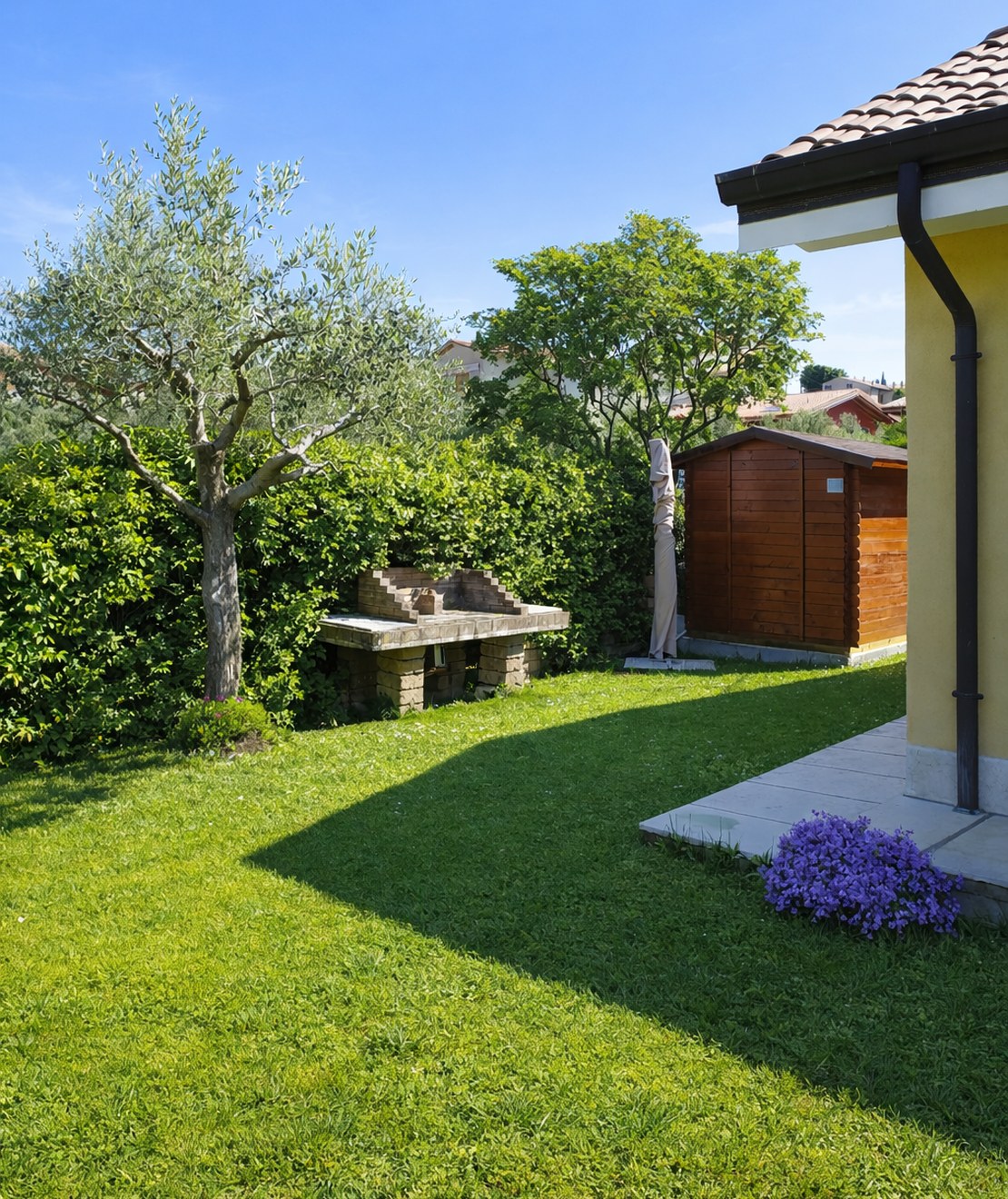 Angolo barbecue esterno di Villetta Gelsomino